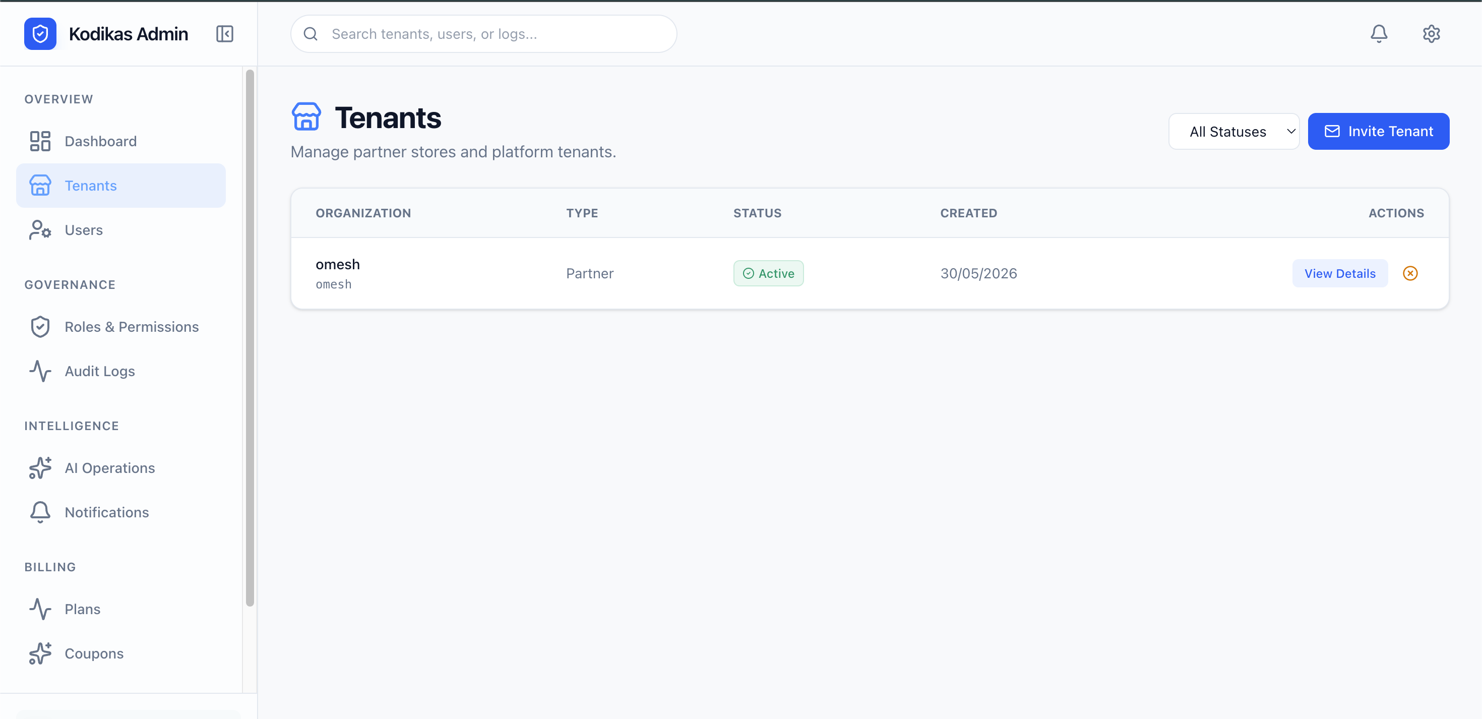 E-Commerce Platform screenshot 1