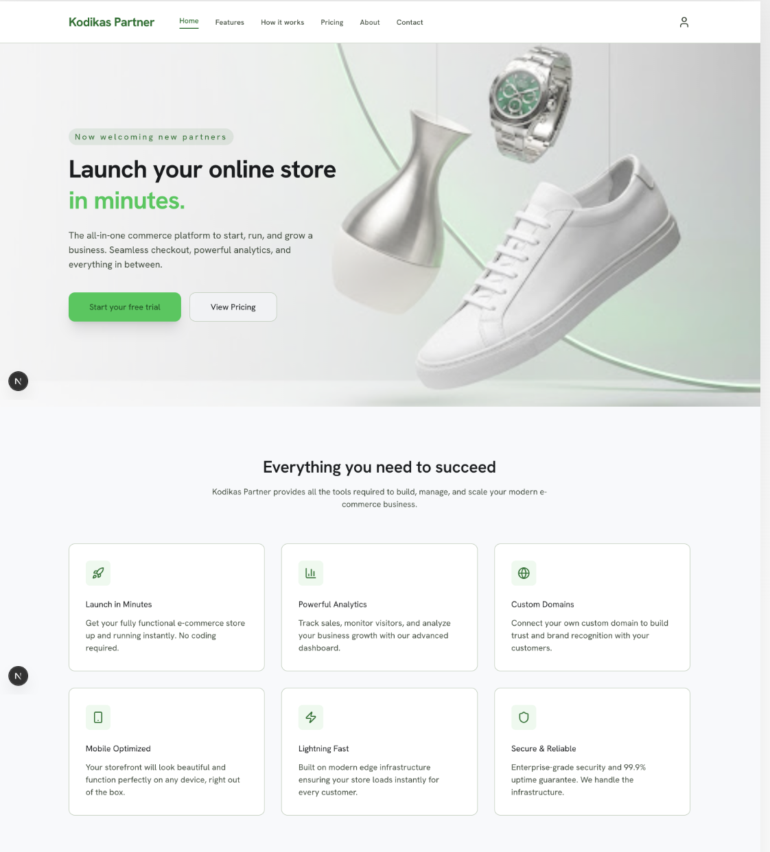 E-Commerce Platform screenshot 2