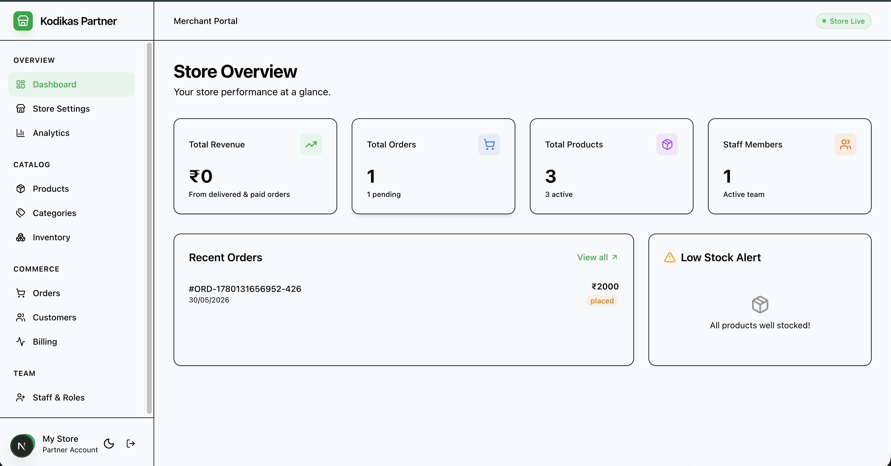 E-Commerce Platform screenshot 3