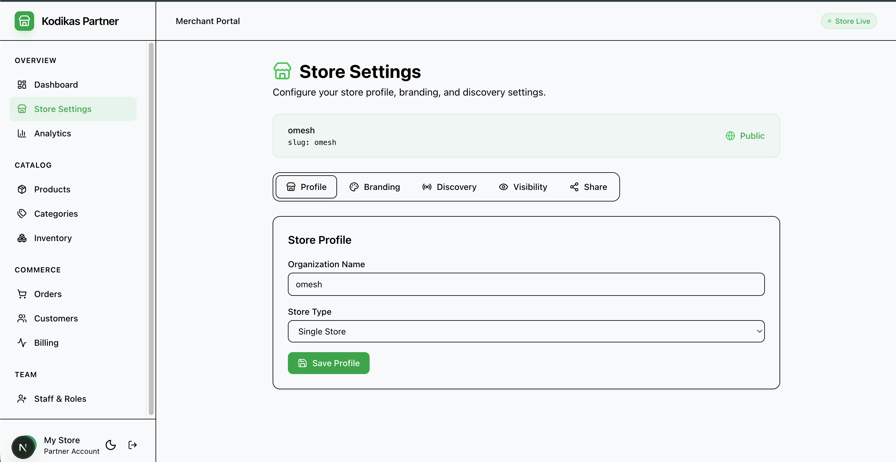 E-Commerce Platform screenshot 4